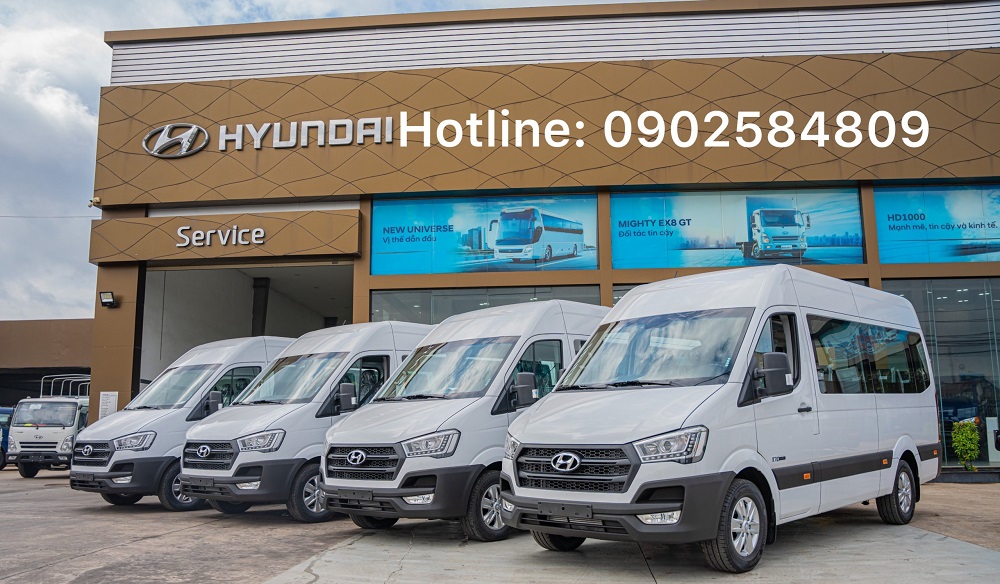 Hyundai Solati 2026 16 Chỗ cao cấp tiện nghi thoải mái ghế tiêu chuẩn và Ghế U cho khách hàng lựa chọn